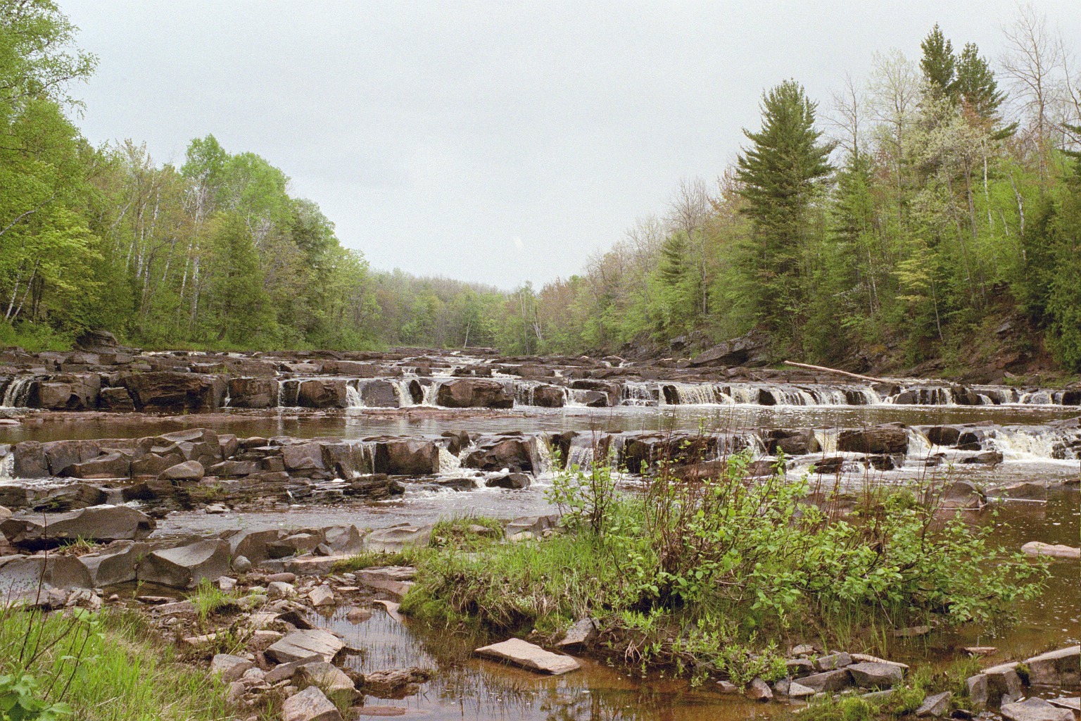 Bonanza Falls - A Hidden Gem Waterfall Near the Porcupine Mountains