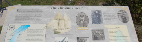 "Christmas Tree Ship" Rouse Simmons Historic Marker and Park - Manistique