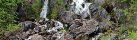 Fumee Falls - A Roadside Waterfall in Dickinson County