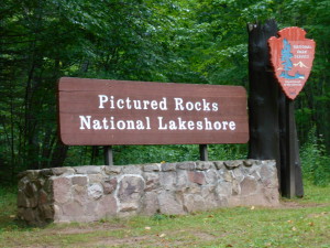 Pictured Rocks Sign 2020 Record Year