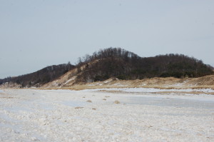 Saugatuck Dunes in Winter