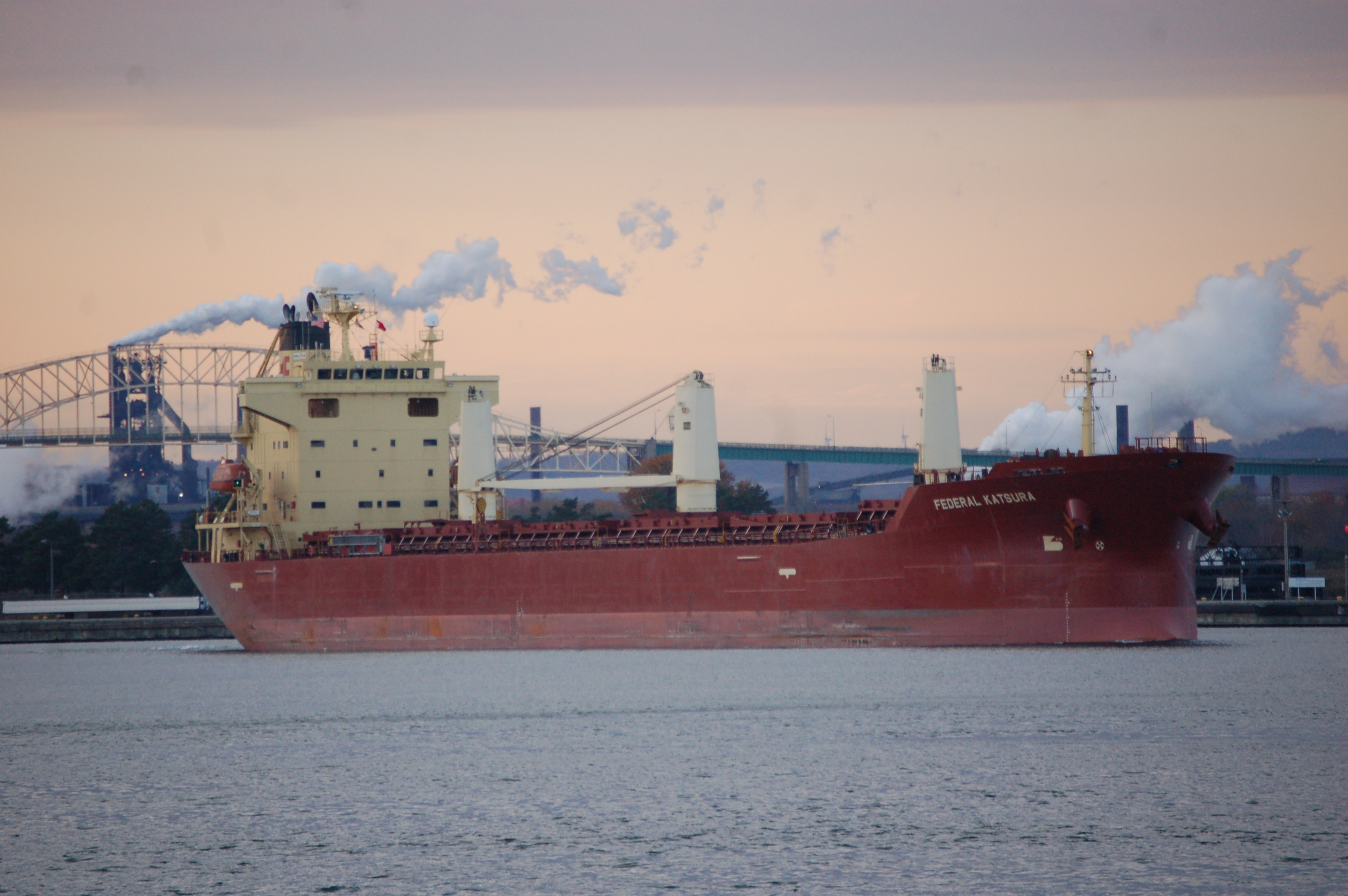 Federal Katsura (International Navigation Co., Cyprus) in St. Mary's River