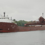 Herbert C. Jackson (Interlake Steamship Co., USA) upbound St. Mary's River