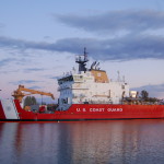 US Coast Guard Mackinaw, docked in Cheboygan