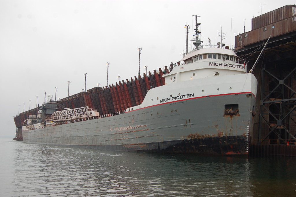 Michipicoten (Lower Lakes Towing, Canada) at Marquette Ore Docks