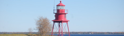 Michigan Lighthouse Guide and Map: Alpena County Lighthouses