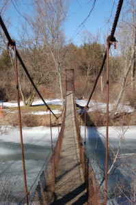 Deerfield Closed Suspension Bridge