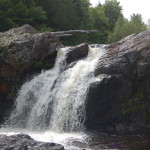 Gabbro Falls, Gogebic County