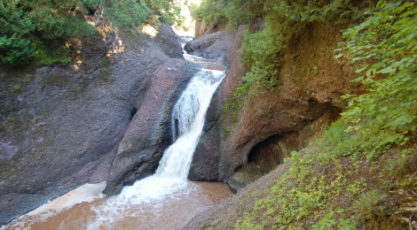 Gorge Falls - Black River Scenic Byway, Gogebic County