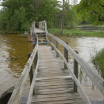 Ludington State Park Hike Bridge