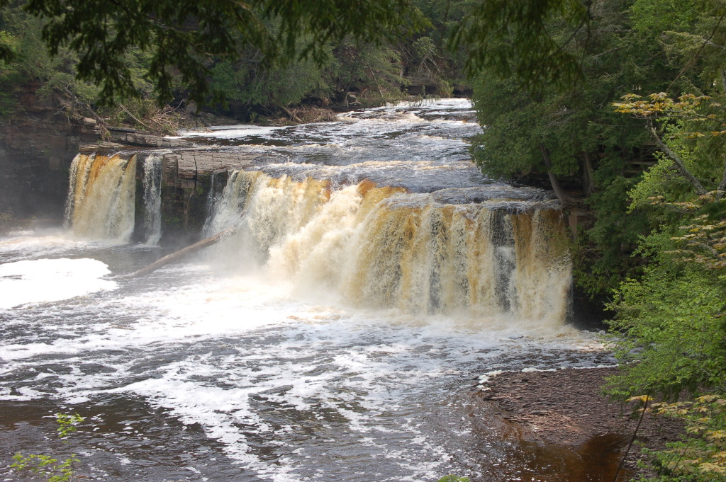 Manabezho Falls, Gogebic County