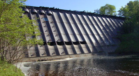 Redridge Steel Dam - An Engineering Landmark In Houghton County
