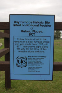 Bay Furnace Trail Start