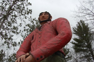 Paul Bunyan Statues Ossineke Michigan
