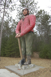 Paul Bunyan Statue Ossineke