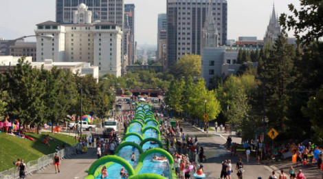 Giant Water Slide (Three Football Fields Long) Coming to Grand Rapids, Detroit, Lansing, Ann Arbor, and Flint in 2015 or 2016