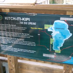 Kitch-iti-kipi sign Big Spring MI