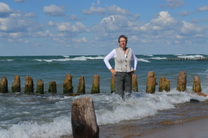 Loreen Niewenhuis Me in lake Michigan copy