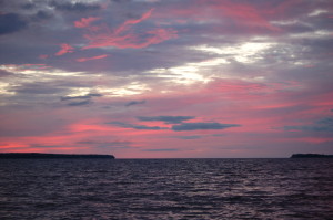 Lake Superior Sunset Michigan