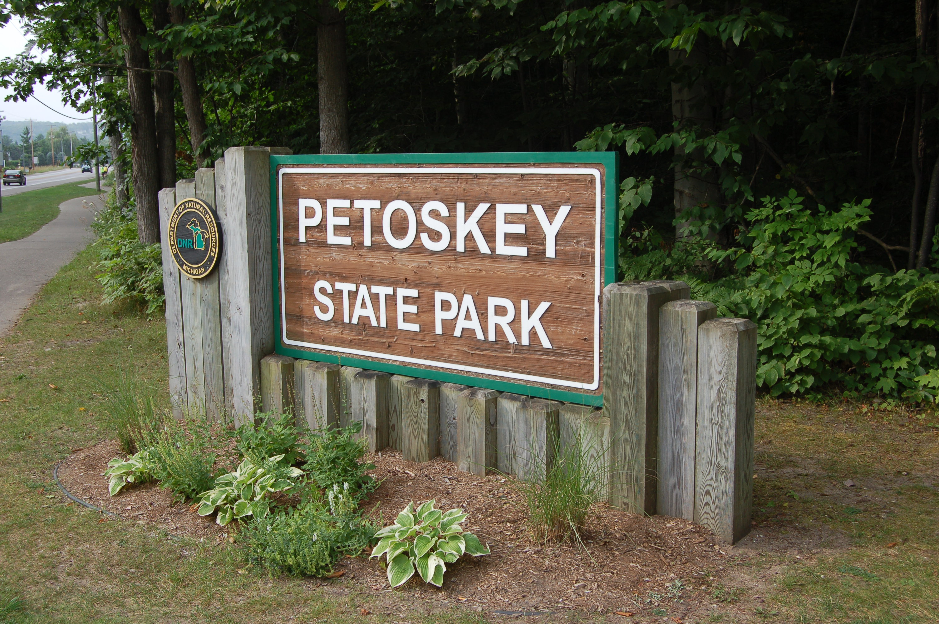 Petoskey State Park Sign