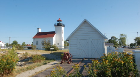 Sand Point Lighthouse - A Historic Museum Site on Little Bay De Noc in Escanaba