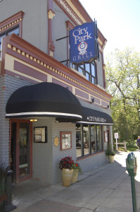 City Park Grill Ernest Heminway in Michigan Petoskey