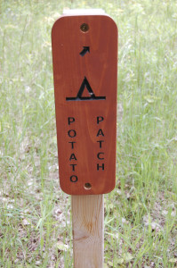 Potato Patch Campground Sign Pictured Rocks