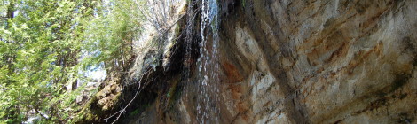 Potato Patch Falls - A Seasonal Waterfall in Pictured Rocks National Lakeshore