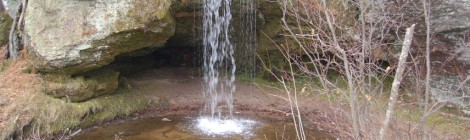 Scott Falls - A Roadside Waterfall Near Lake Superior in Alger County