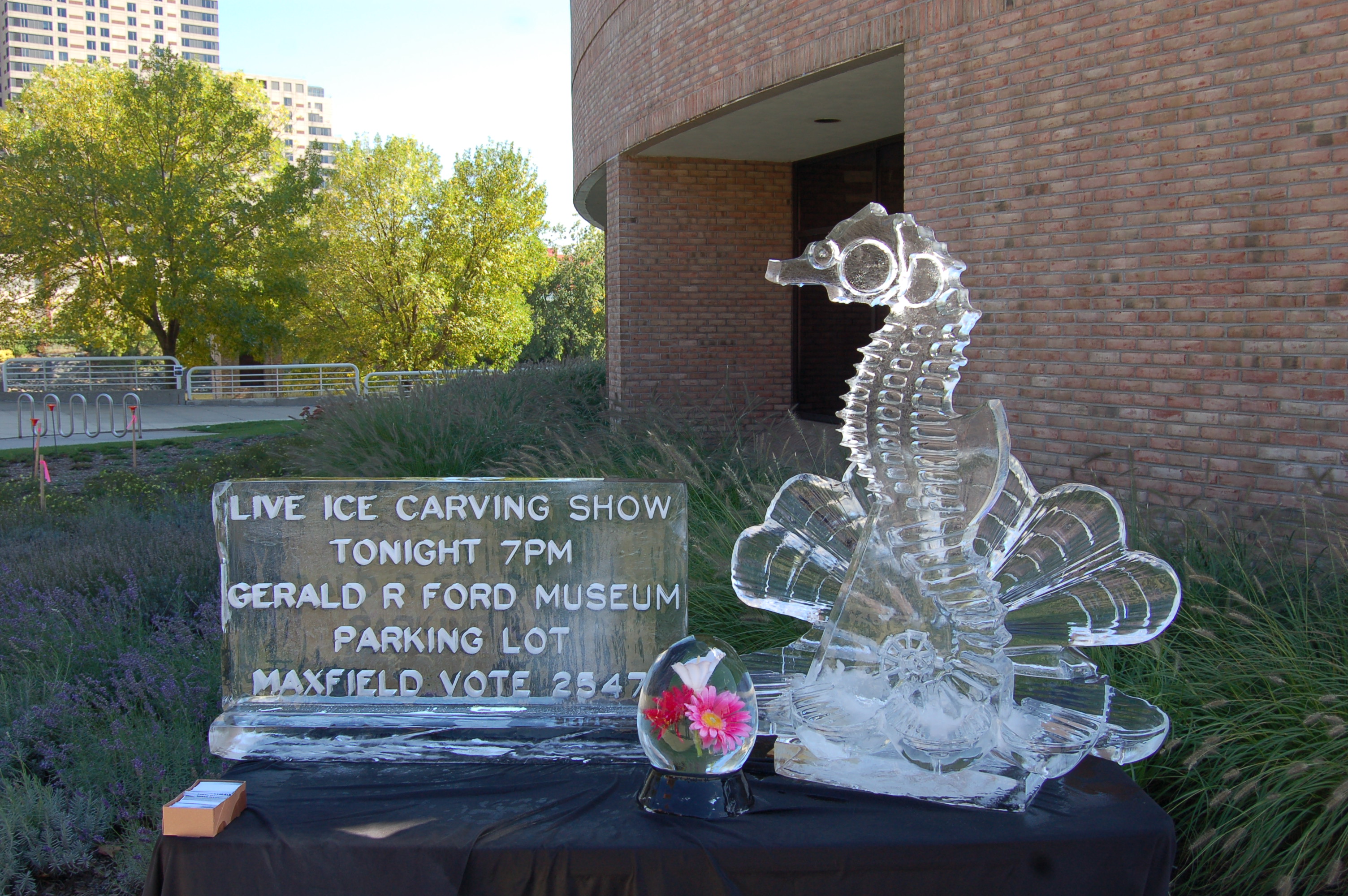 ArtPrize 2009 Ice Carving
