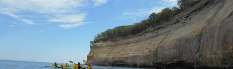 Kayaking Pictured Rocks National Lakeshore With Uncle Ducky Outdoors