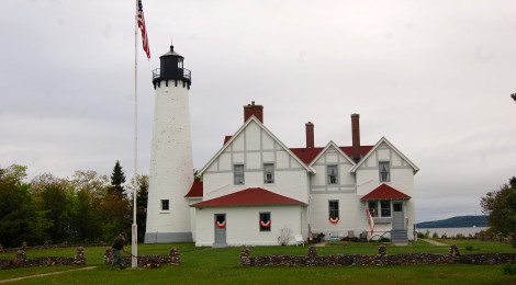 Point Iroquois Lighthouse - Climb the Tower for Great Views of Lake Superior and Canada