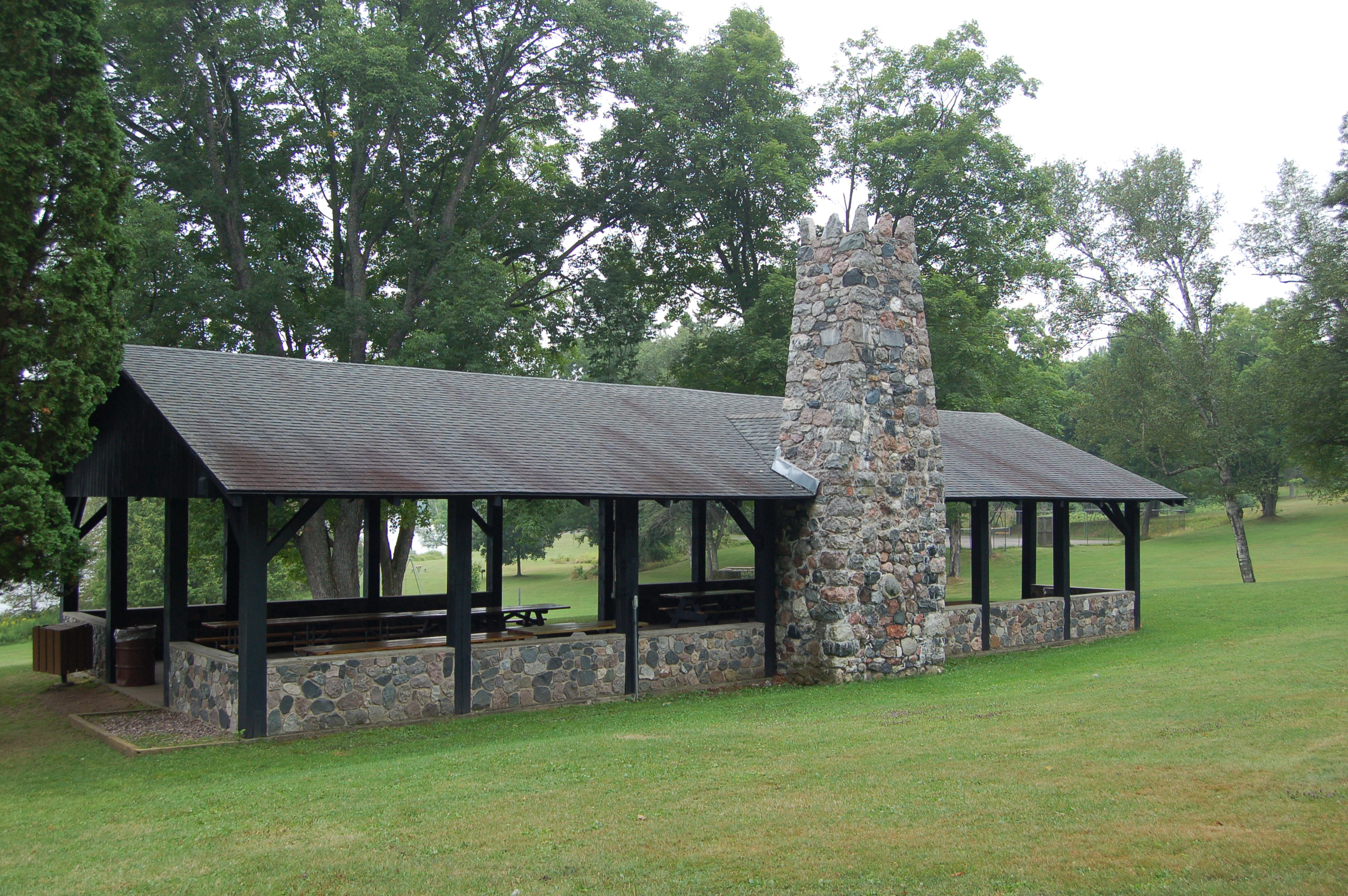 Bewabic State Park CCC Picnic Shelter