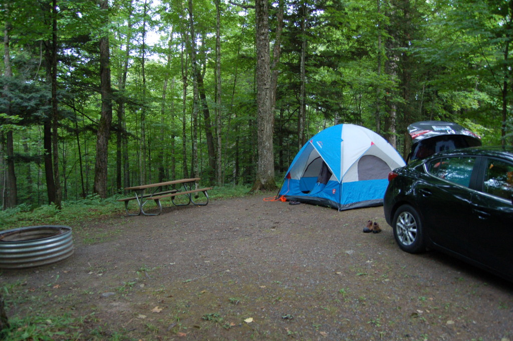 Bewabic State Park Campsite