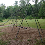 Bewabic State Park Swingset Playground