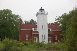 Forty Mile Point Lighthouse Michigan