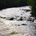 Misicot Falls Wide View Menominee River