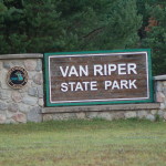 Van Riper State Park Michigan DNR Sign