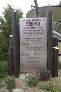World's Largest Cherry Pie in Charlevoix Facts