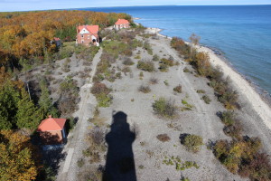 Middle Island Lighthouse Tower View
