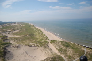 Big Sable Point Lighthouse Tower View Lake Michigan