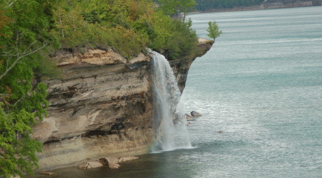 Spray Falls - Pictured Rocks National Lakeshore