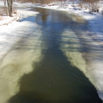 Deerfield Nature Park Frozen River