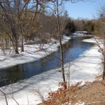 Frozen River Deerfield Nature Park