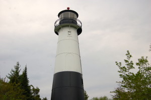 Grand Island Christmas Rear Range Lighthouse