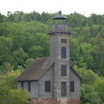 Grand Island East Channel Lighthouse Top Post