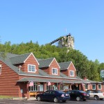 Michigan Roadside Attractions: Castle Rock in St. Ignace
