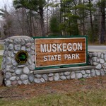 Muskegon State Park DNR Sign
