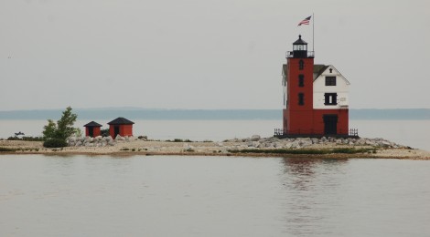 Round Island Lighthouse - Lake Huron
