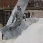 Michigan Roadside Attractions: “The Turning Point,” Snurfer Statue in Muskegon